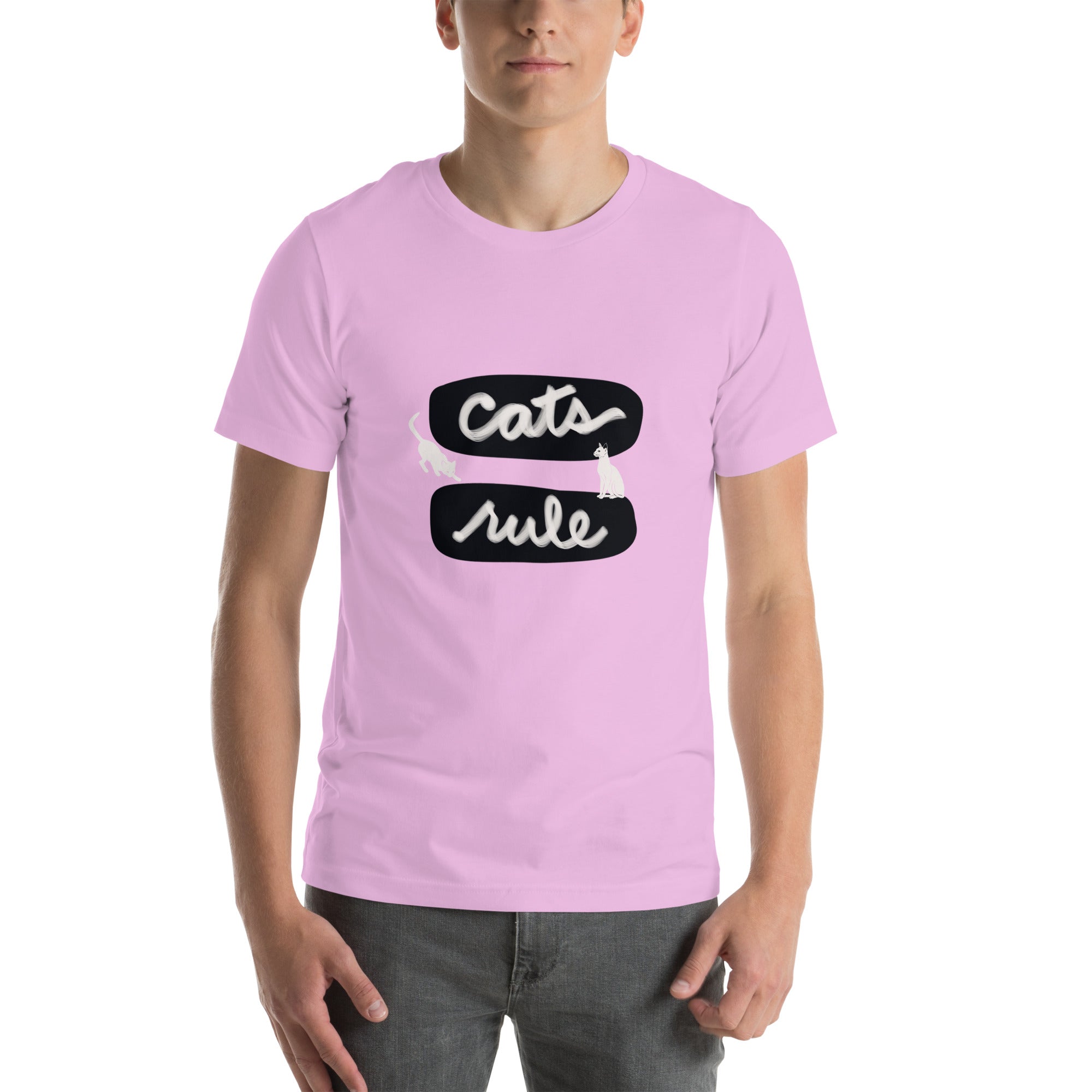 CATS RULE Unisex t-shirt