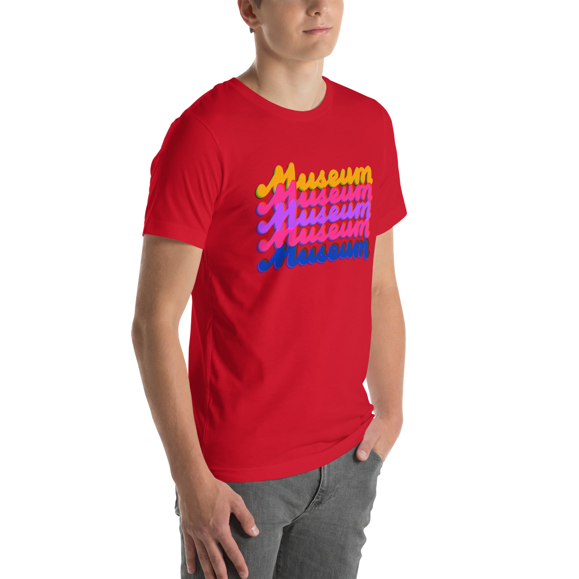 MANY MUSEUMS Unisex t-shirt