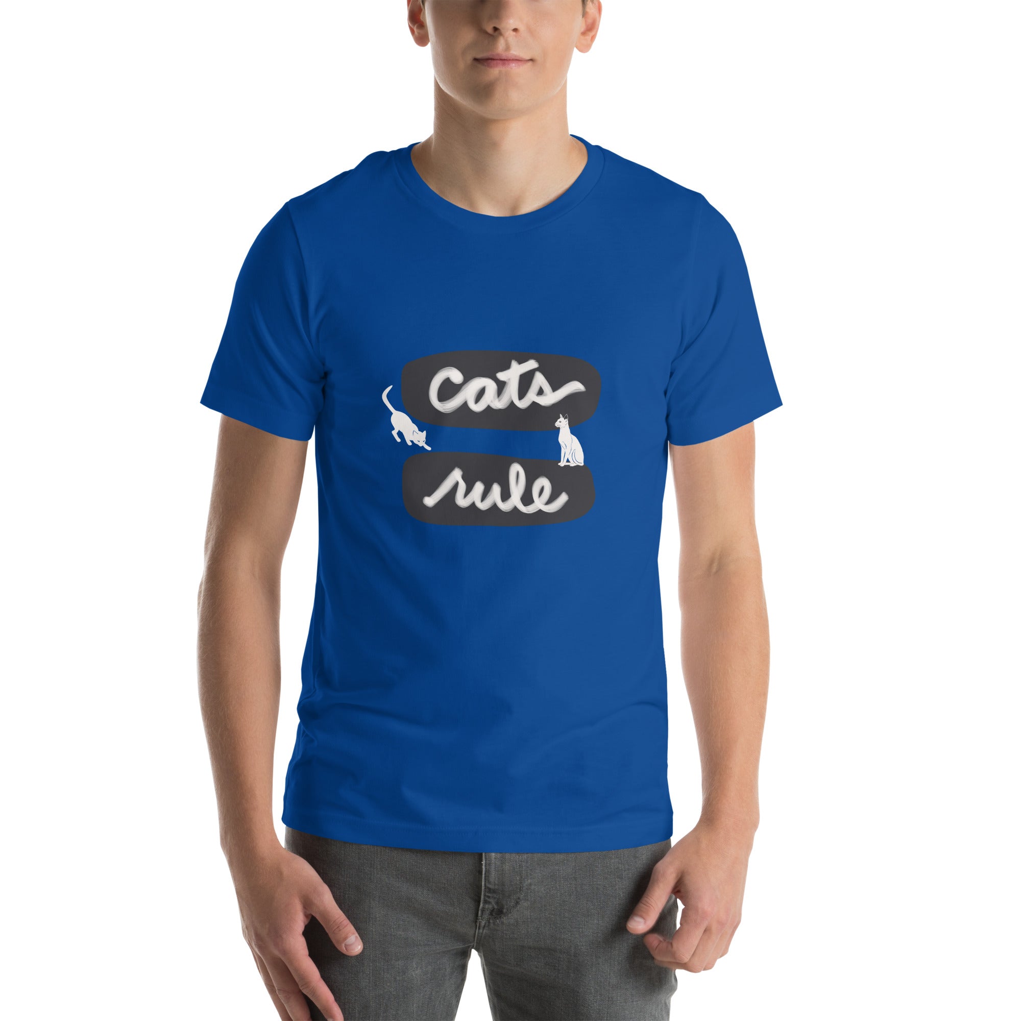 CATS RULE Unisex t-shirt