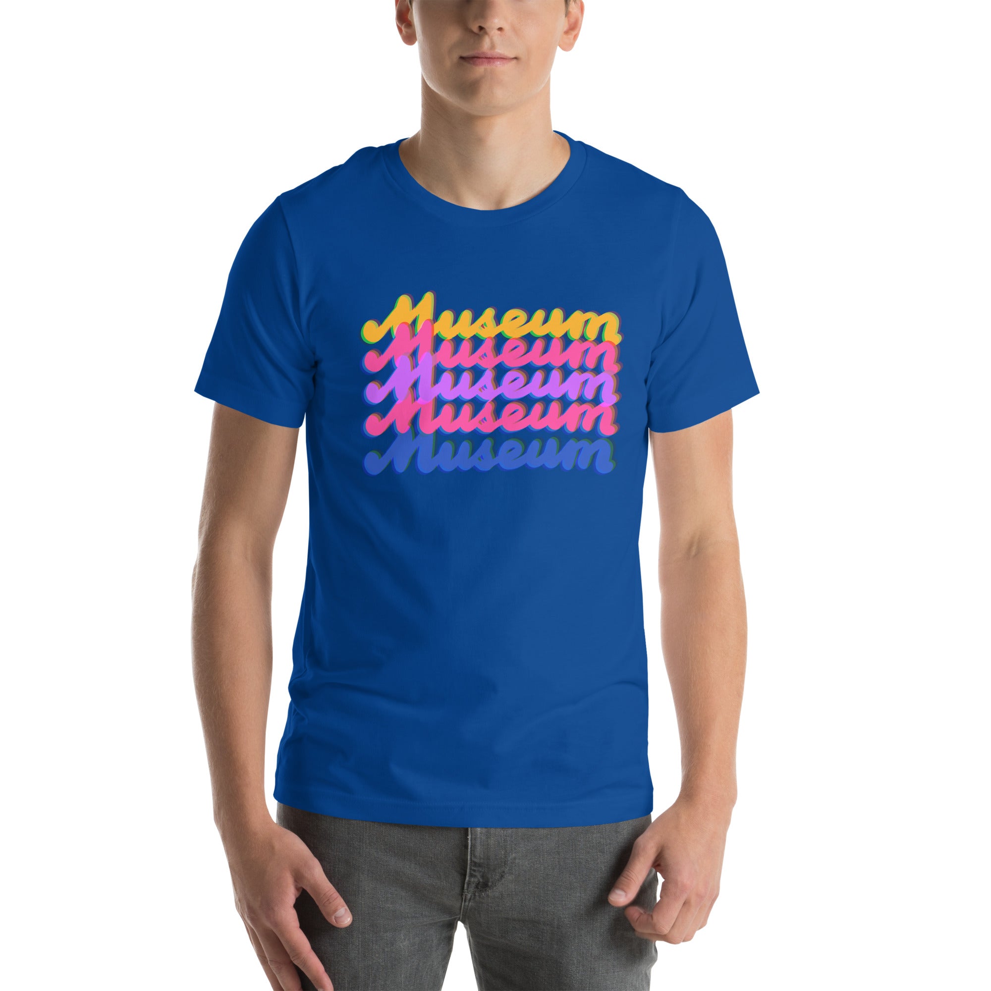 MANY MUSEUMS Unisex t-shirt