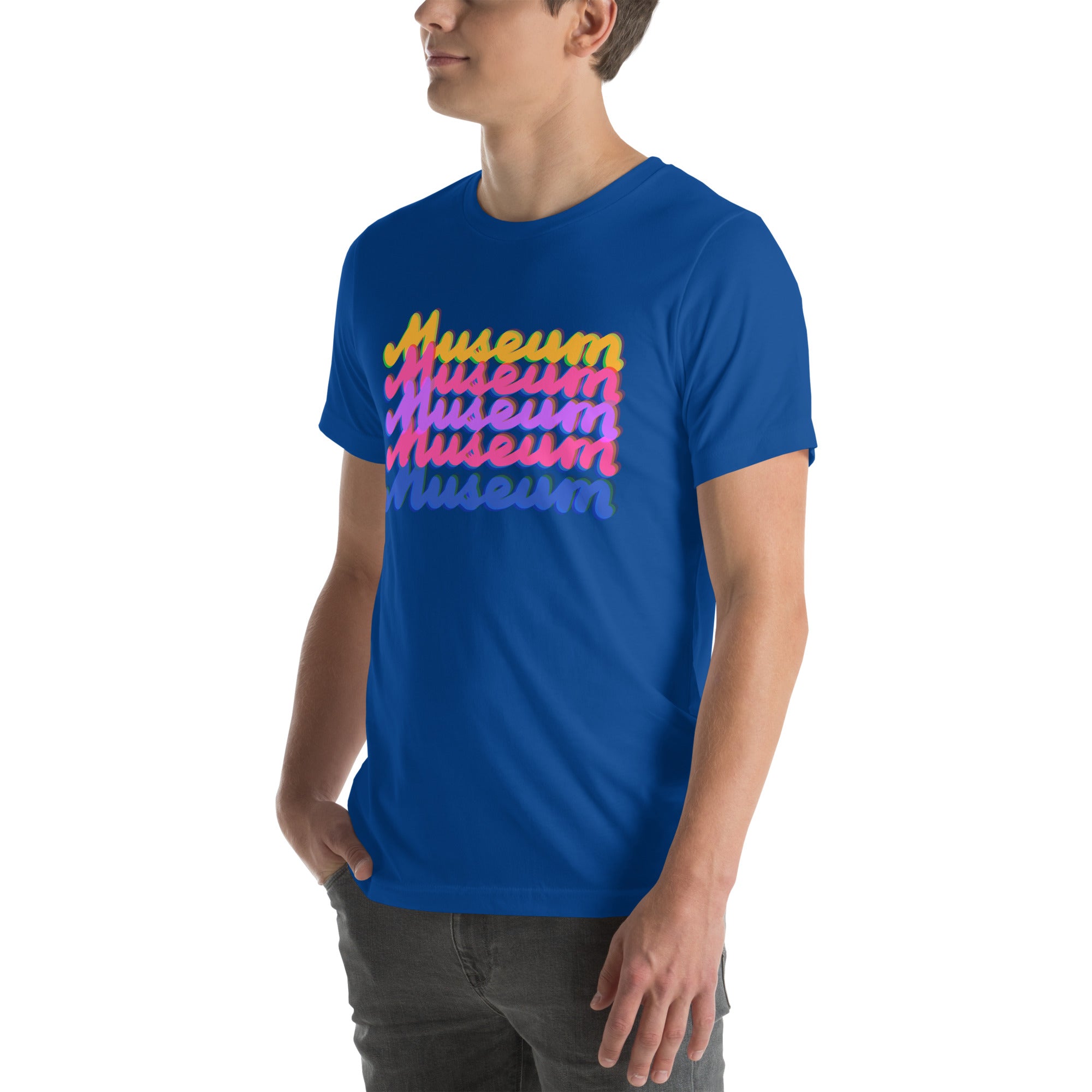 MANY MUSEUMS Unisex t-shirt