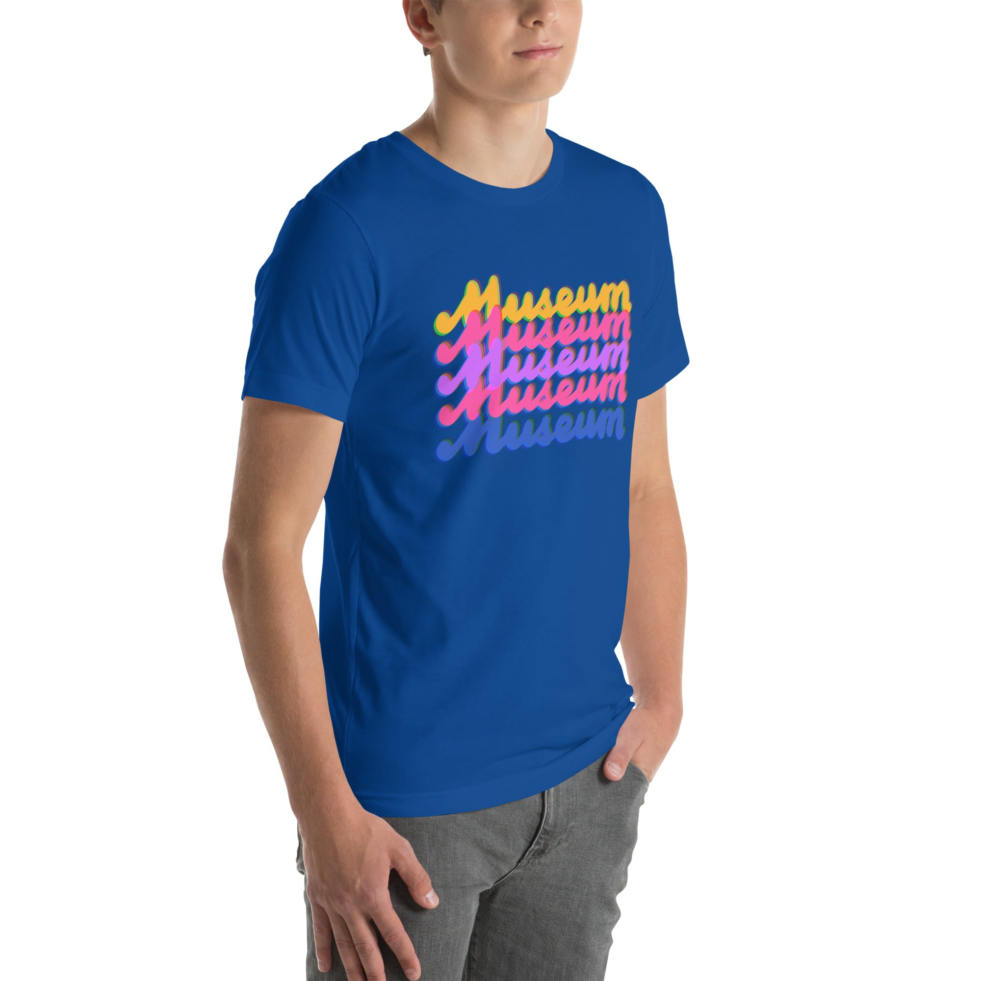 MANY MUSEUMS Unisex t-shirt